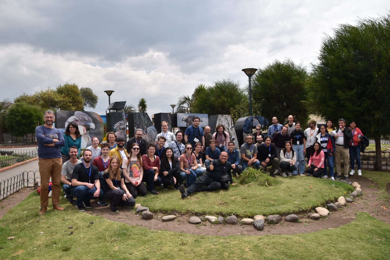 LATINCRYPT 2023 participants in Quito, Ecuador